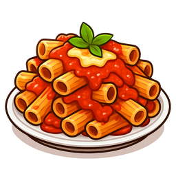 Baked Ziti With Garlic Bread / Whole Wheat Grilled Cheese